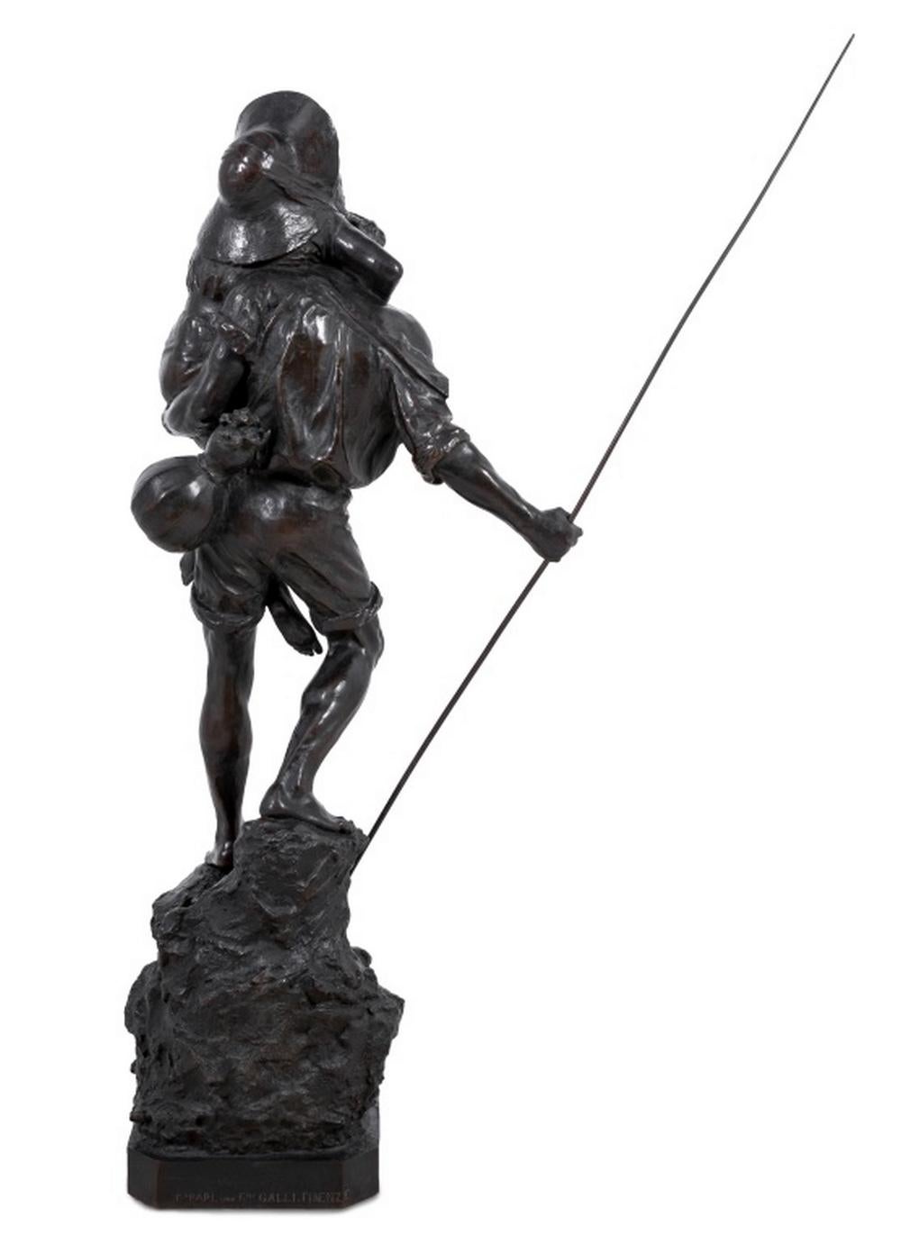 Scultura in bronzo di Ettore Ximenes 