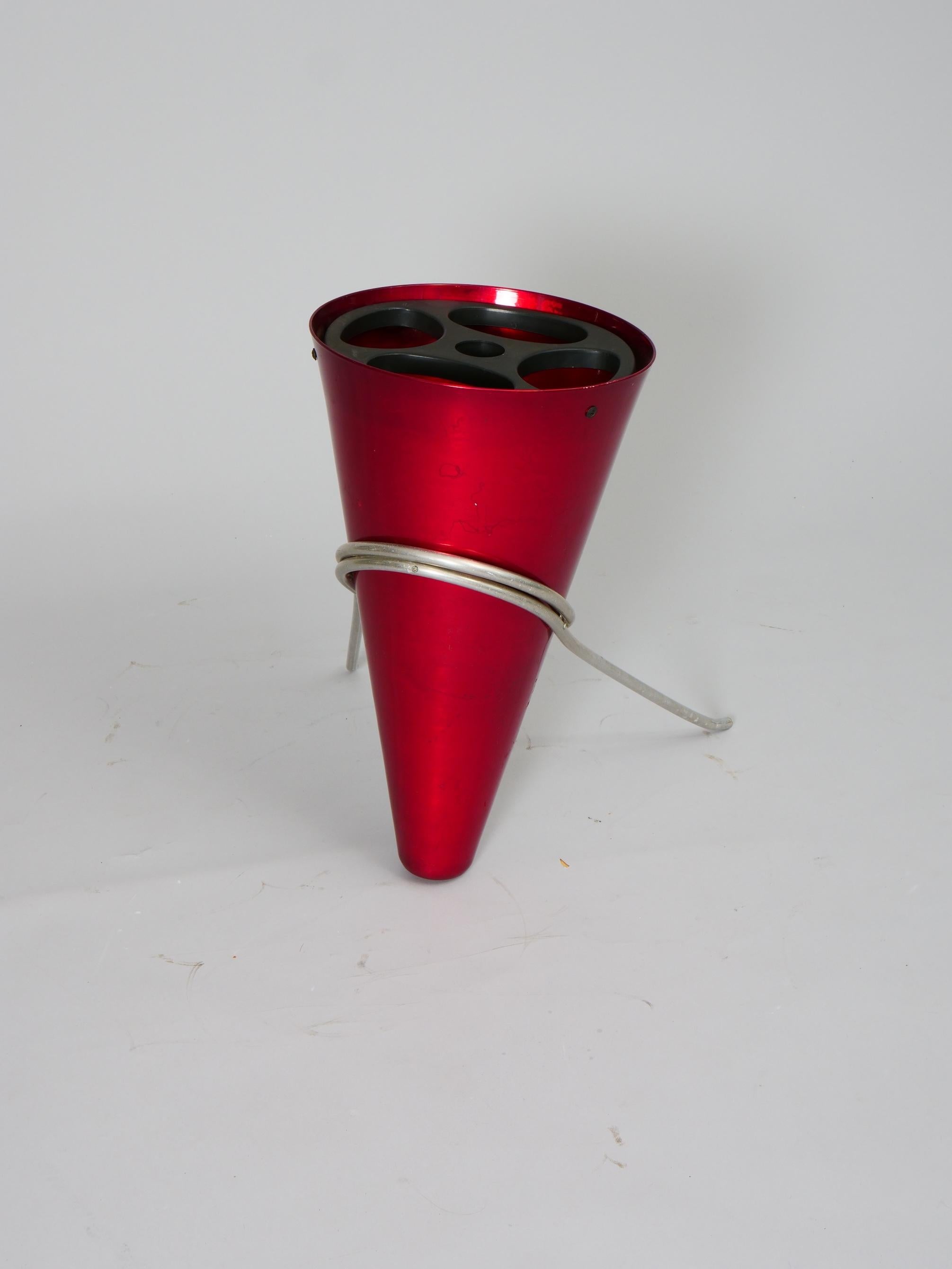 Italian Ettore Sottsass umbrella stand for Rinnovel. Italy c1955 For Sale