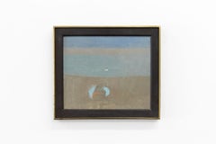 Turkish Beach Scene, 1966 - Euan Uglow (Oil on Panel) Twentieth Century Painting
