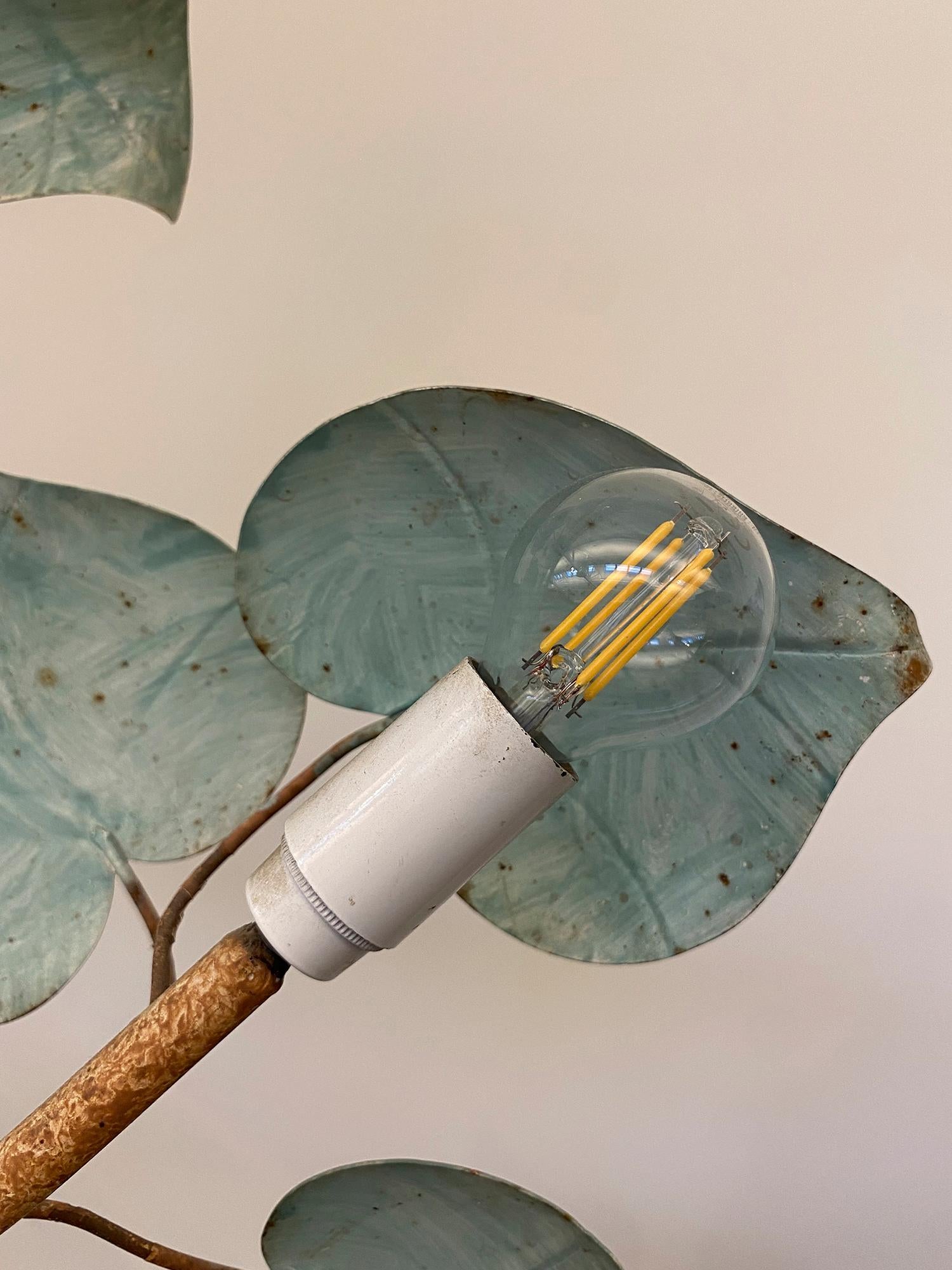 Eucaliptus – Vintage-Stehlampe aus Metall im Angebot 2