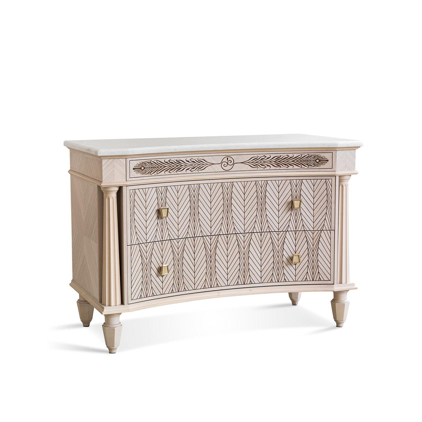 Italian Eucalyptus Chest Of Drawers For Sale