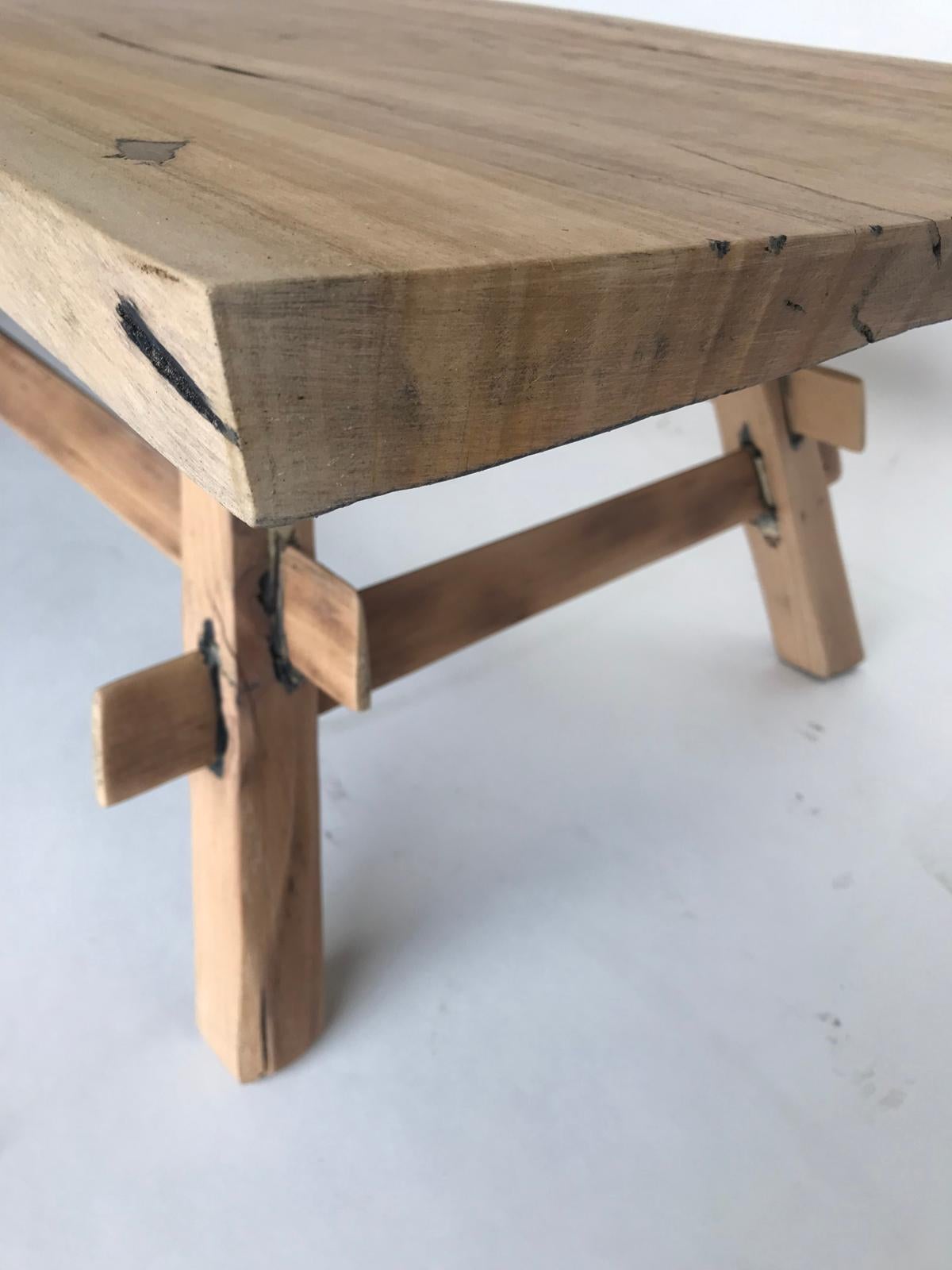 American Eucalyptus Wood Coffee Table