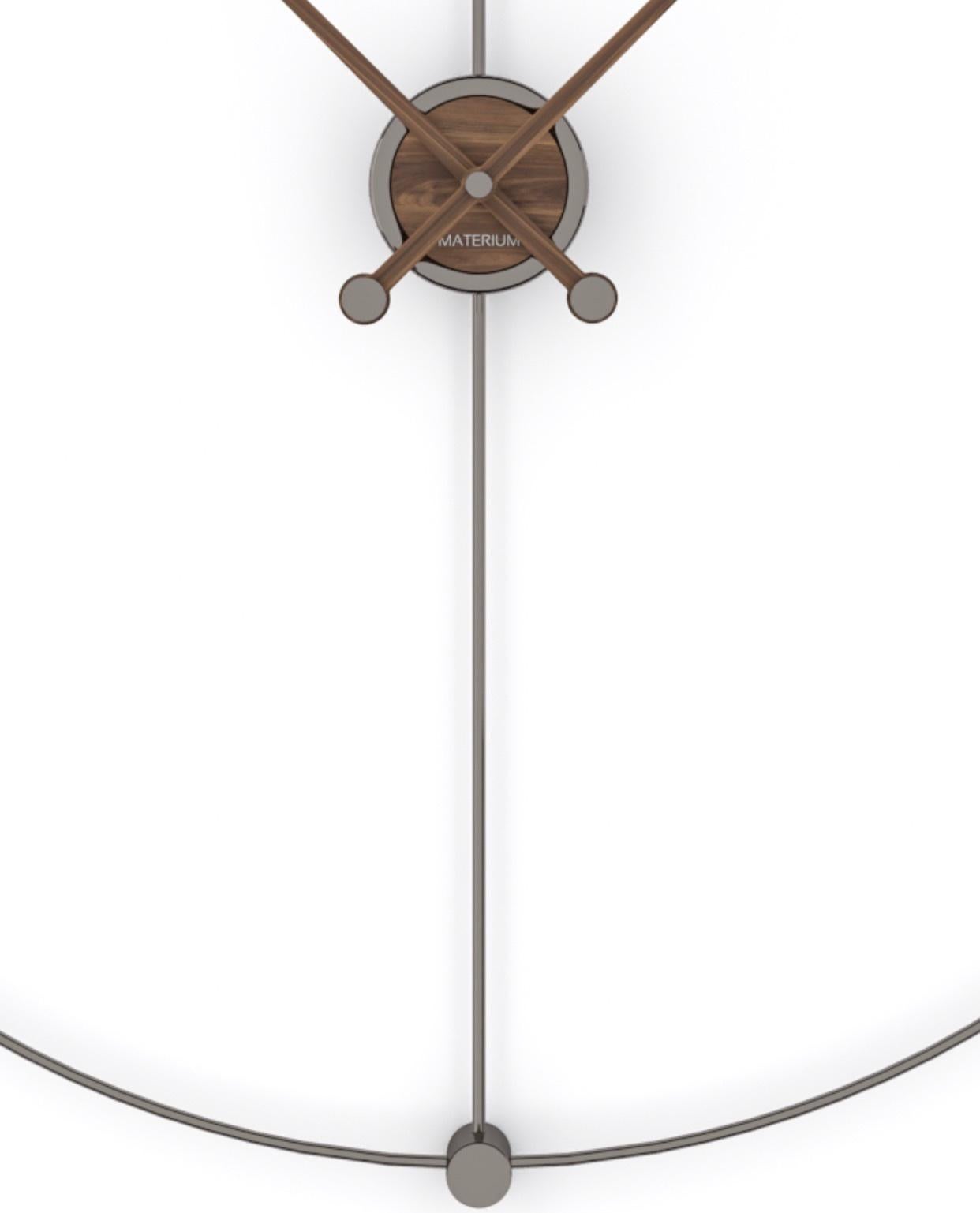 Euclideo Wall Clock, Modern, Italy, 2019 In New Condition For Sale In Los Angeles, CA