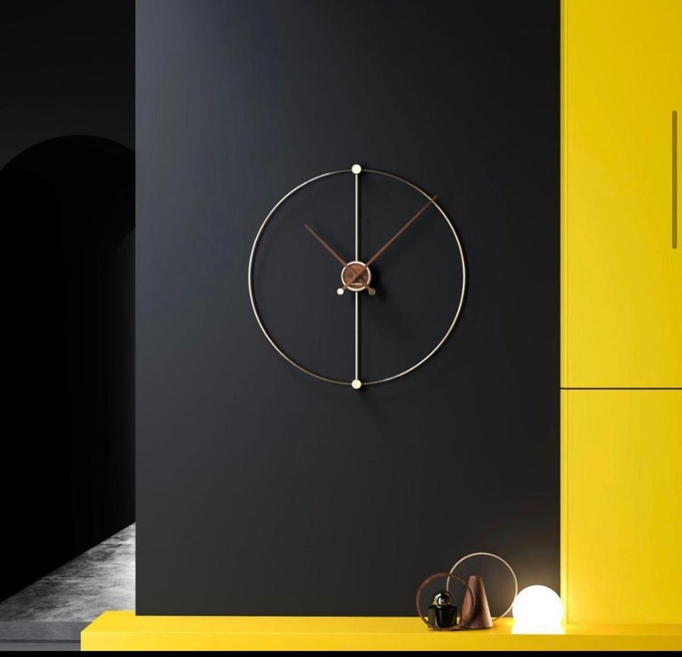 Euclideo Wall Clock, Modern, Italy, 2019 For Sale at 1stDibs