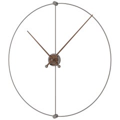 Euclideo Wall Clock, Modern, Italy, 2019