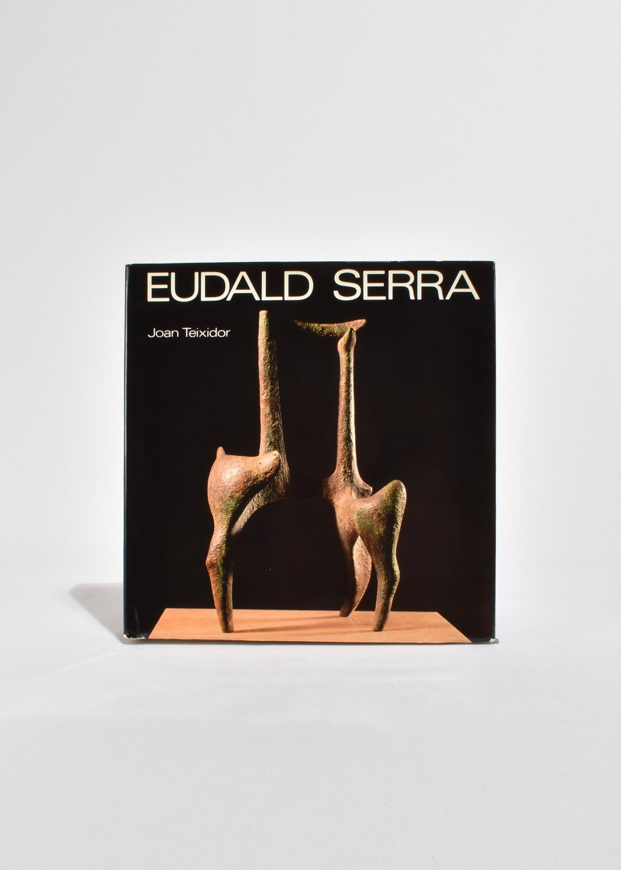 Vintage hardcover monograph on Catalan sculptor Eudald Serra, published in 1979. 140 pages. Text in Catalan and English, printed in Spain.

Written by Joan Teixidor, this richly illustrated volume explores Serra’s dual role as sculptor and