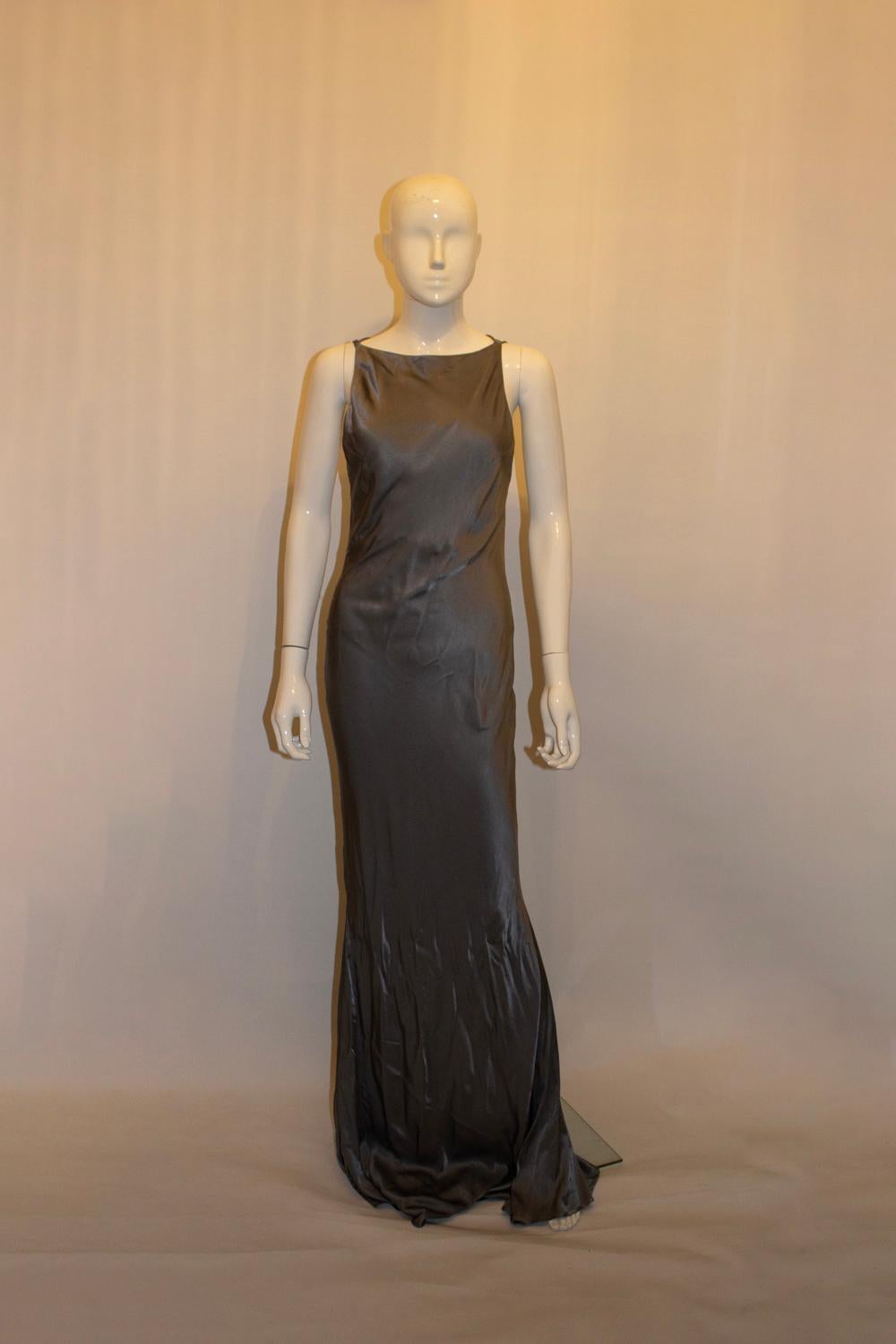 Eudon Choi - Robe grise Pour femmes en vente