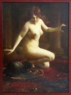 Oriental motif. Oil on canvas, 100x73.5 cm