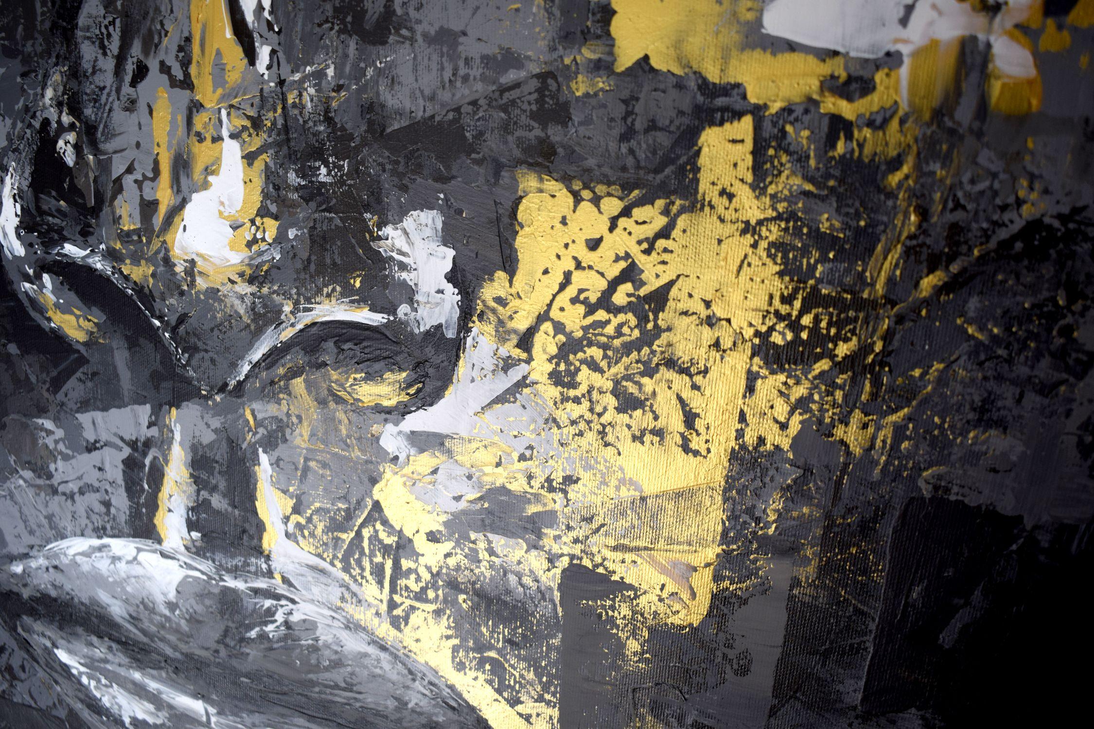 Original 124 cara, Pintura, Acrílico sobre lienzo - Painting Arte pop de Eugen Dick