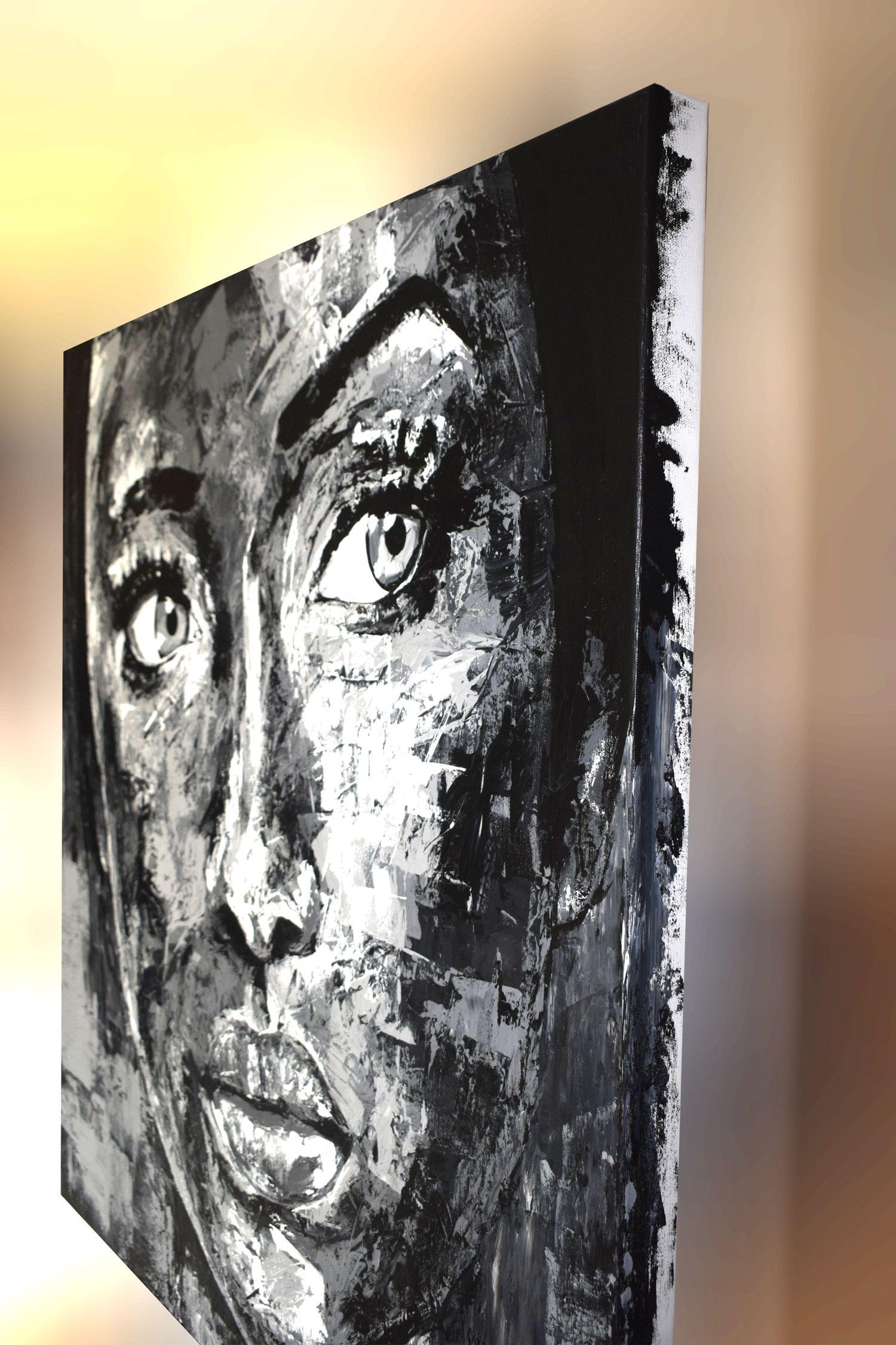 Acrílico sobre lienzo  Original / Único -  - firmado y fechado -  - Certificado de autenticidad -  - Pintado en Alemania -  Listo para colgar  Lienzo pintado de alta calidad, tensado y con bordes profundos (100% algodón)  Colores acrílicos de