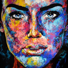 ORIGINAL 927 PORTRAIT, Painting, Acrylic on Canvas
