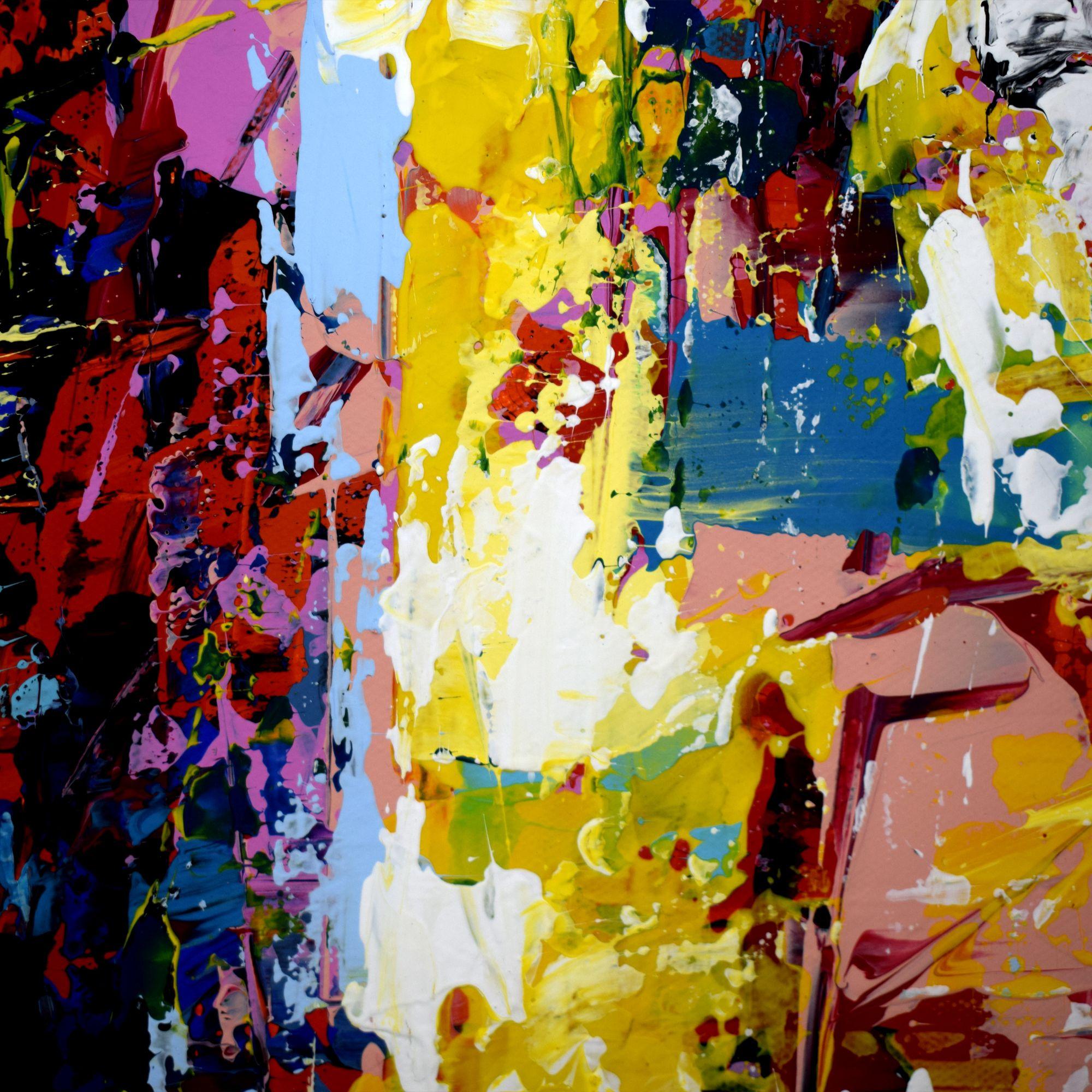 ORIGINAL 943 RETRATO, Pintura, Acrílico sobre lienzo - Painting de Eugen Dick
