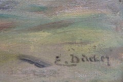 Eugen Gustav Ducker - ORIGINAL DUSSELDORF SCHOOL Antique German oil painting