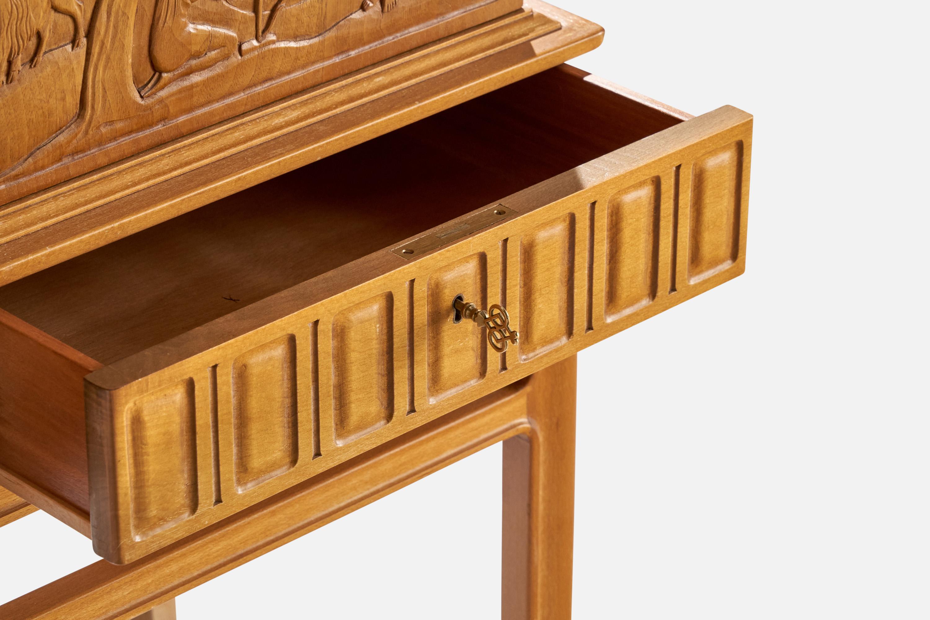 Eugen Höglund, armoire, Wood, Su�ède, années 1950 Bon état à High Point, NC