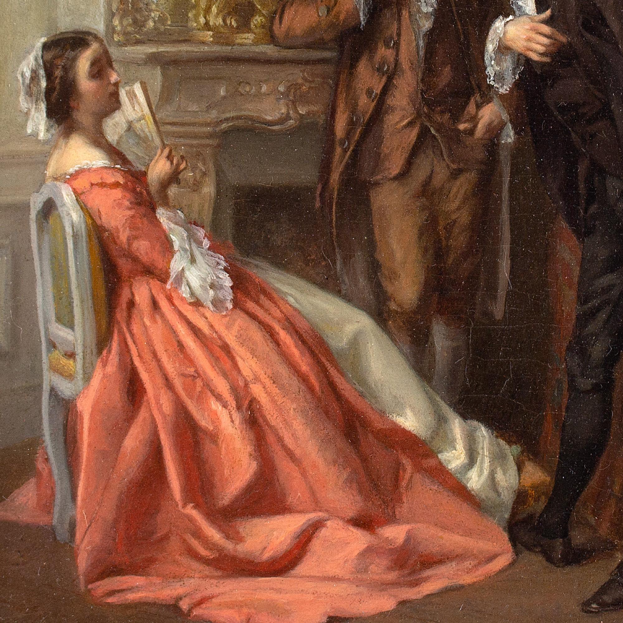 Eugene Accard, L'incantatore, Pittura a olio 5