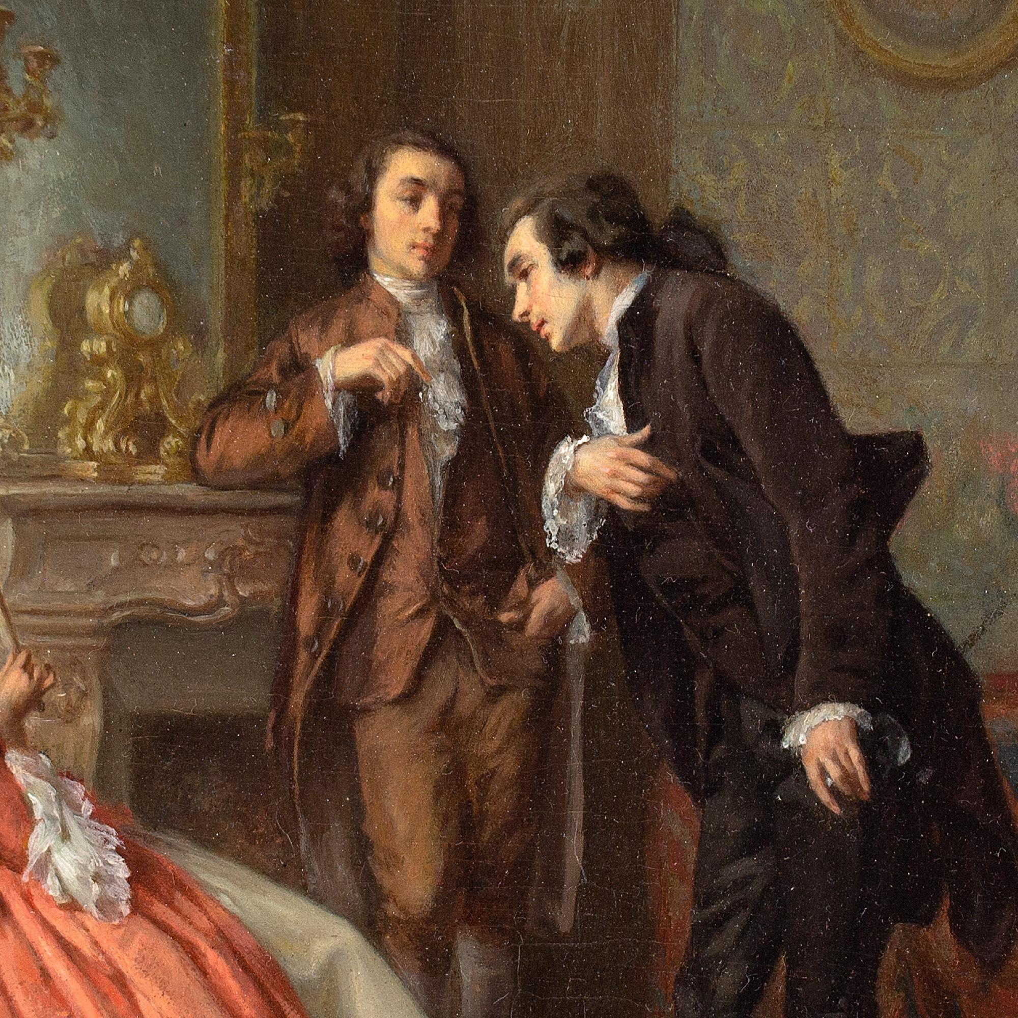 Eugene Accard, L'incantatore, Pittura a olio 6