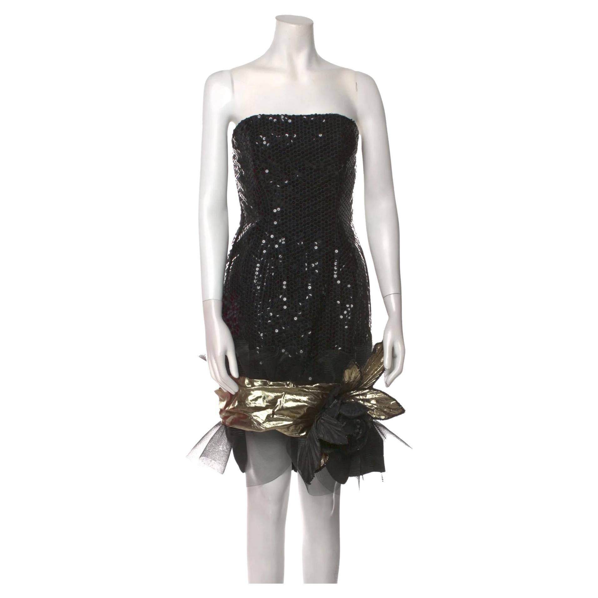Robe bustier du soir d'Eugene Alexander
