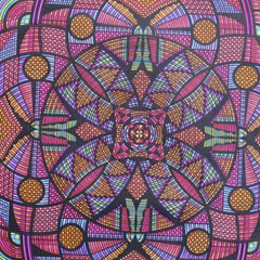 Eugene Andolsek Spinning Discs Drawing