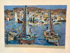 Sailboats    Port Mediterraneen