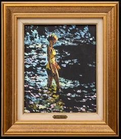 "The Bather" Eugène Bégarat (French, 1943)