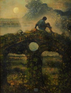 Eugène Berman (1899-1972) - Oil on canvas "Paludia"