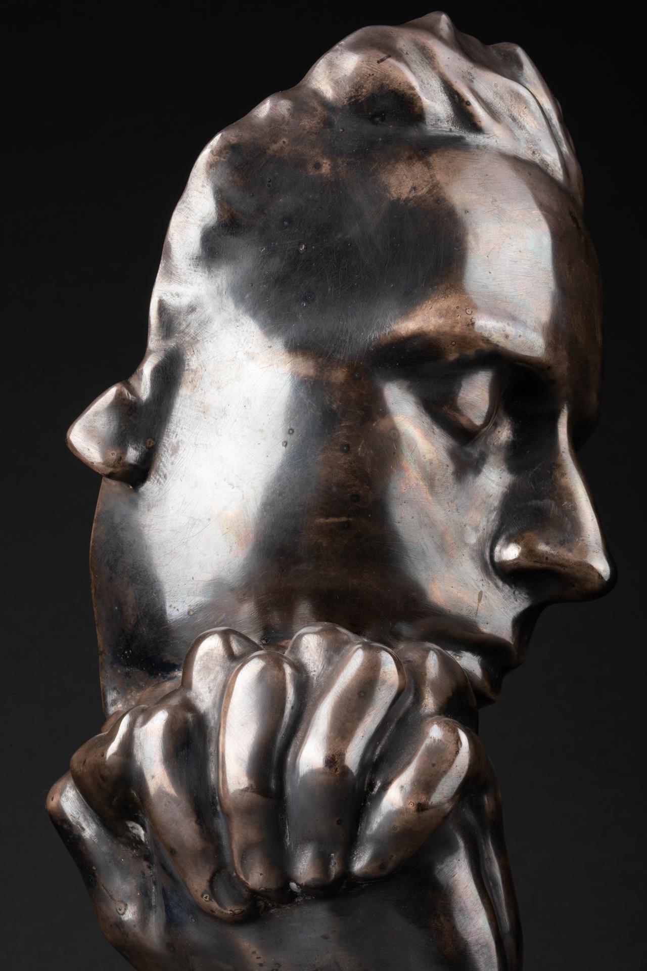 Silvered Eugène Bourgouin: 