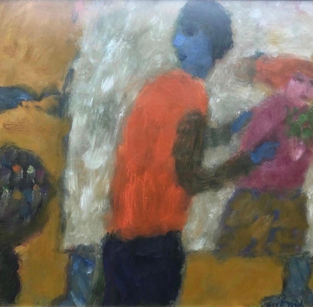 Eugene Brands 1956 Ölgemälde – Painting von Brands, Eugenius Antonius Maria ( Eugene)