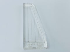 Eugene Brignola Lucite Piano Sculpture, 1980s