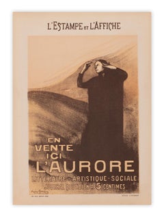 L'Aurore by Eugène Carrière, Symbolist lithograph, 1898