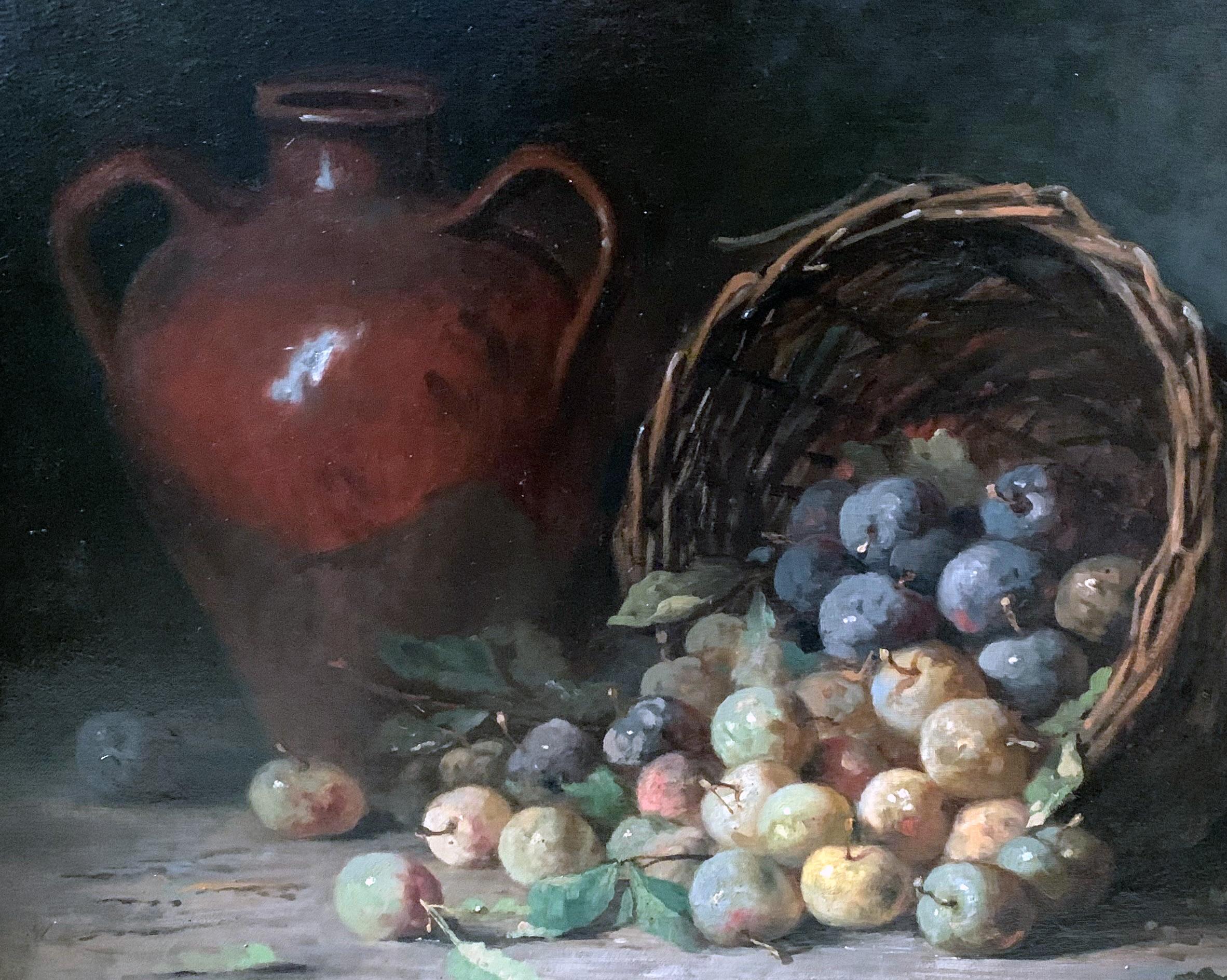 Stilleben Signiert Eugène Claude - 1841/1823 (Französische Schule), Painting, von Eugène CLAUDE