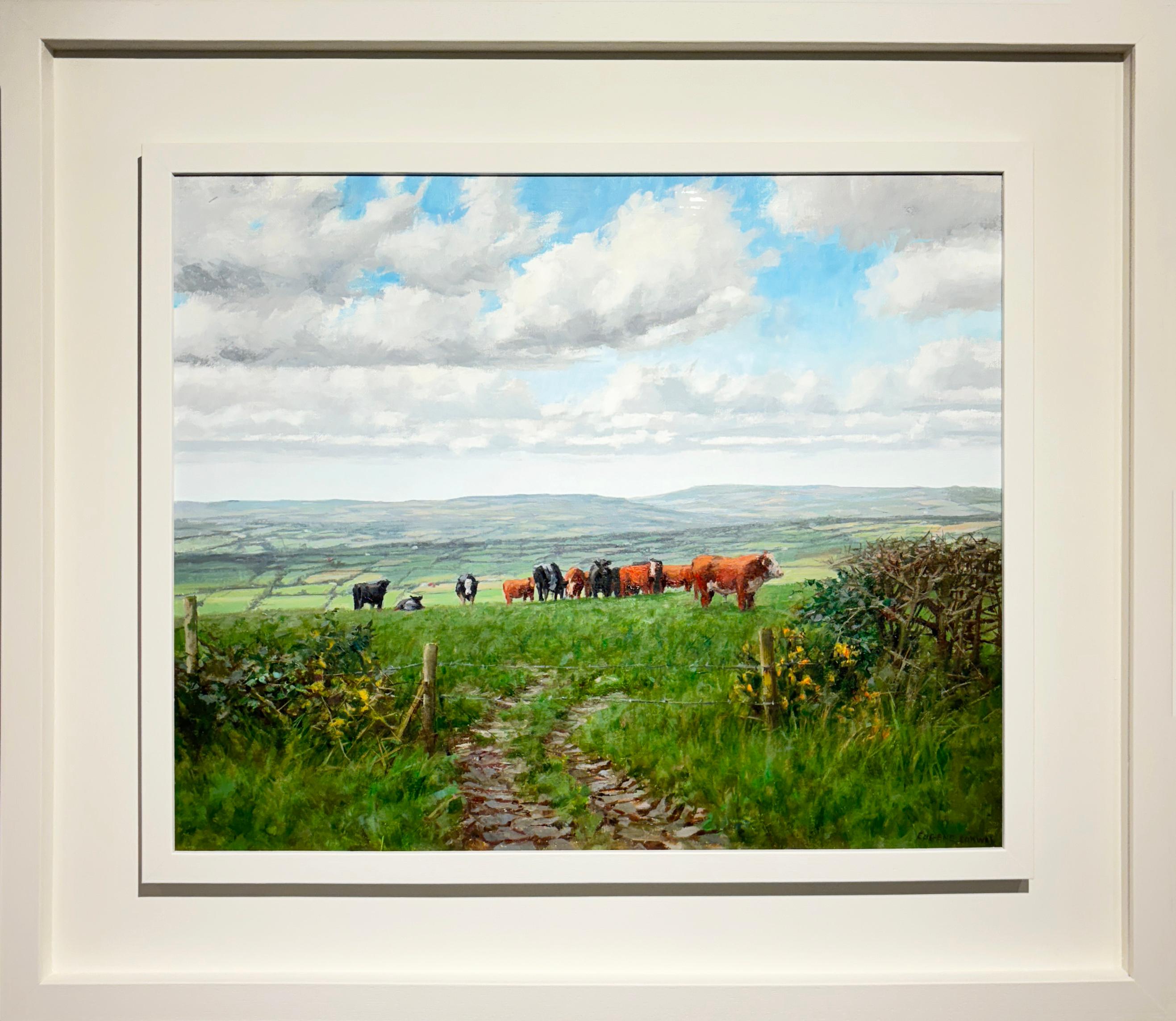 Spring Grazing - Painting by Eugene Conway
