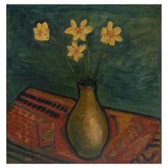 Eugne De Sala, Vase de composition avec fleurs