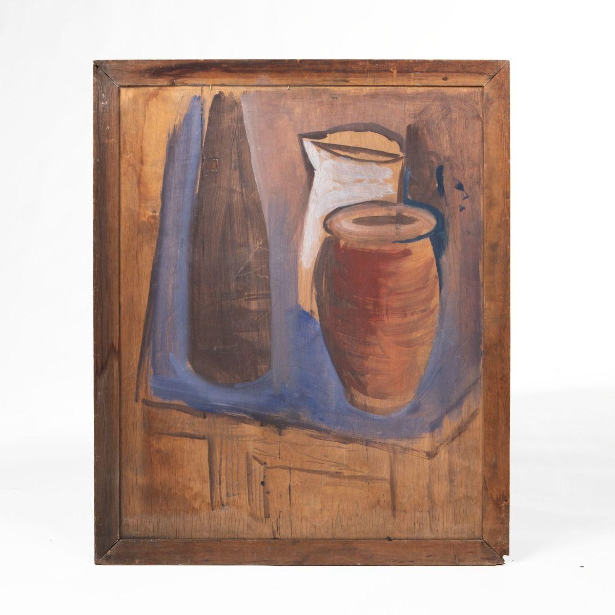Eugène de Sala, Double-Sided Oil on Panel, Paris 1920s, Picasso-Inspired In Good Condition For Sale In Kastrup, DK