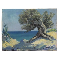 Eugene De Sala, Landscape Painting Oil on Canvas