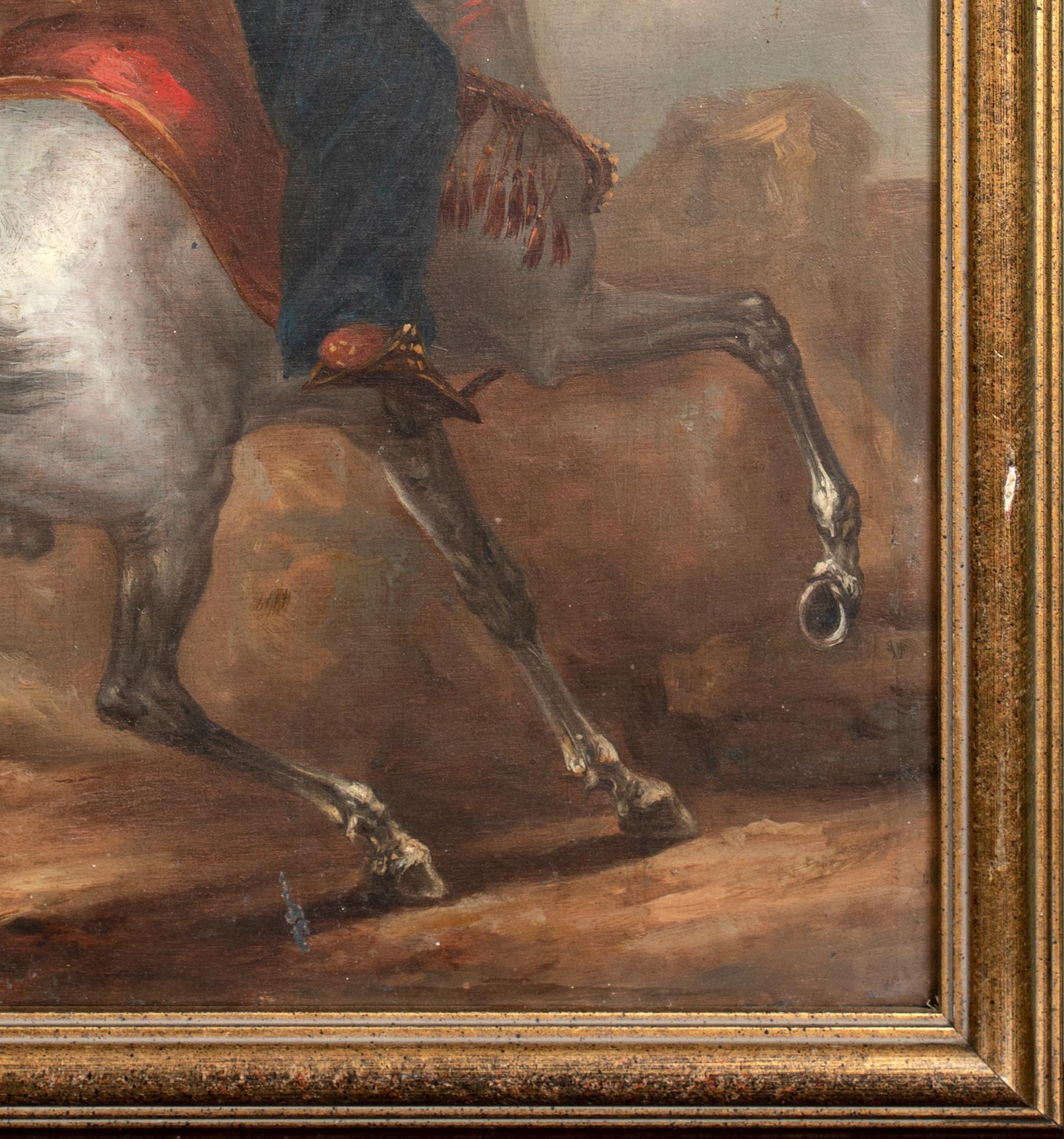 Arabischer Kampfer auf Pferd, 19. Jahrhundert  Der Kreis um Eugène Delacroix (1798-1863) 1