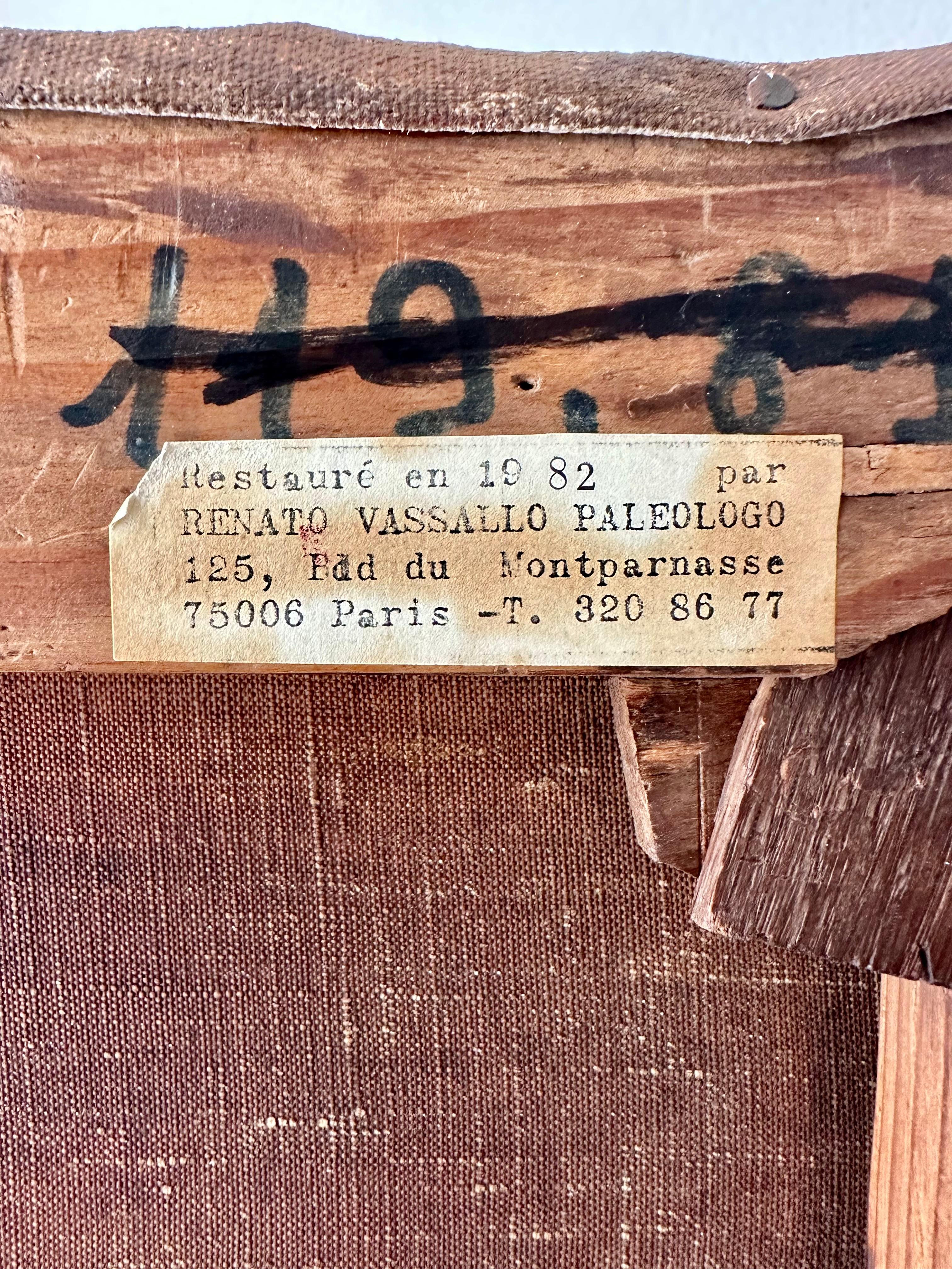 Atribuido a Eugène Delacroix (Saint-Maurice 1798 - París 1863) - Retrato en venta 2