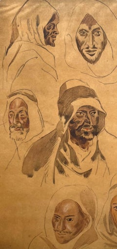 Delacroix, Composition, Trente et un Dessins et Aquarelles du Maroc (after)