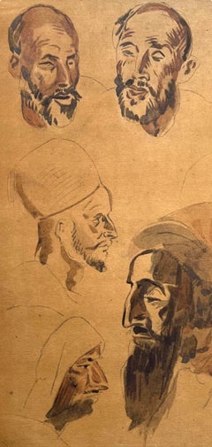 Delacroix, Composition, Trente et un Dessins et Aquarelles du Maroc (after)
