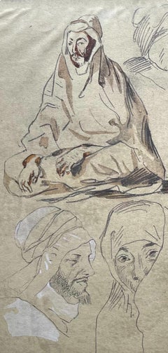 Delacroix, Composition, Trente et un Dessins et Aquarelles du Maroc (after)