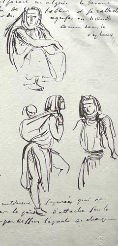 Delacroix, Composition, Trente et un Dessins et Aquarelles du Maroc (after)