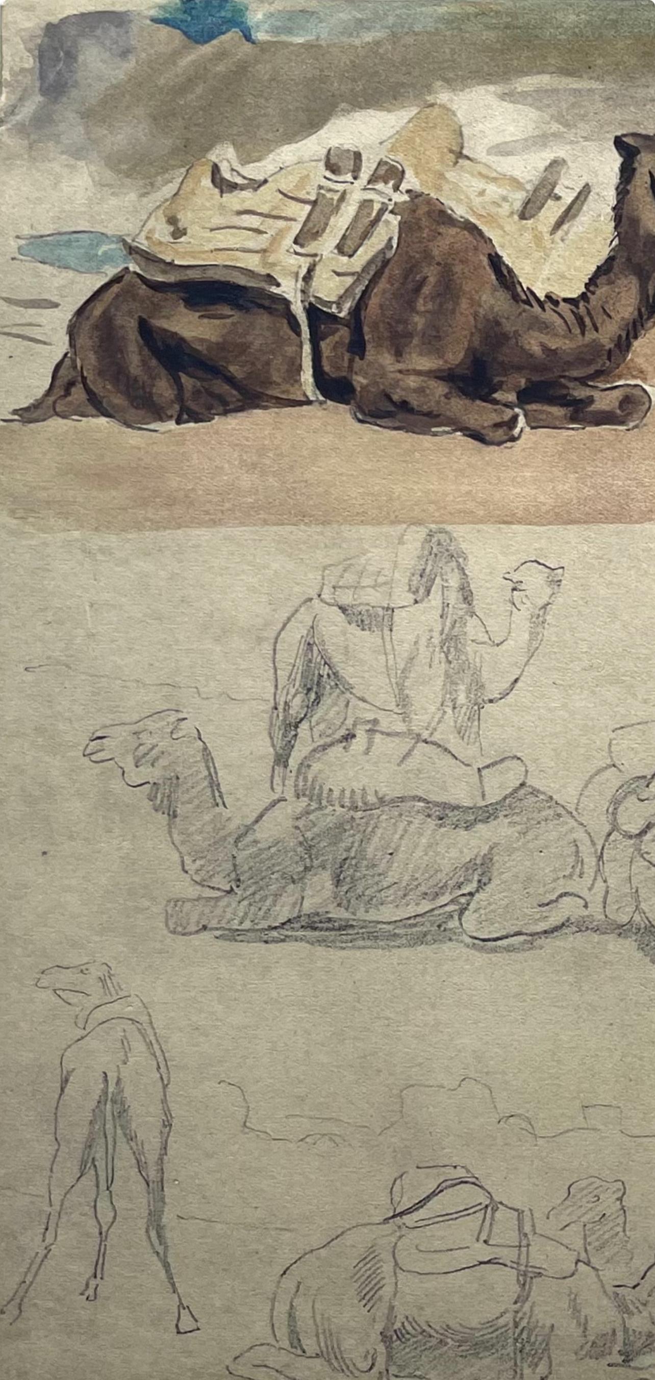 Delacroix, Composition, Trente et un Dessins et Aquarelles du Maroc (after) - Print by Eugene Delacroix