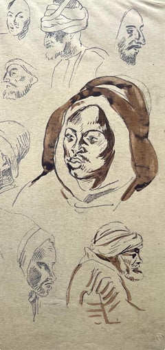 Delacroix, Composizione, Trente et un Dessins et Aquarelles du Maroc (dopo)