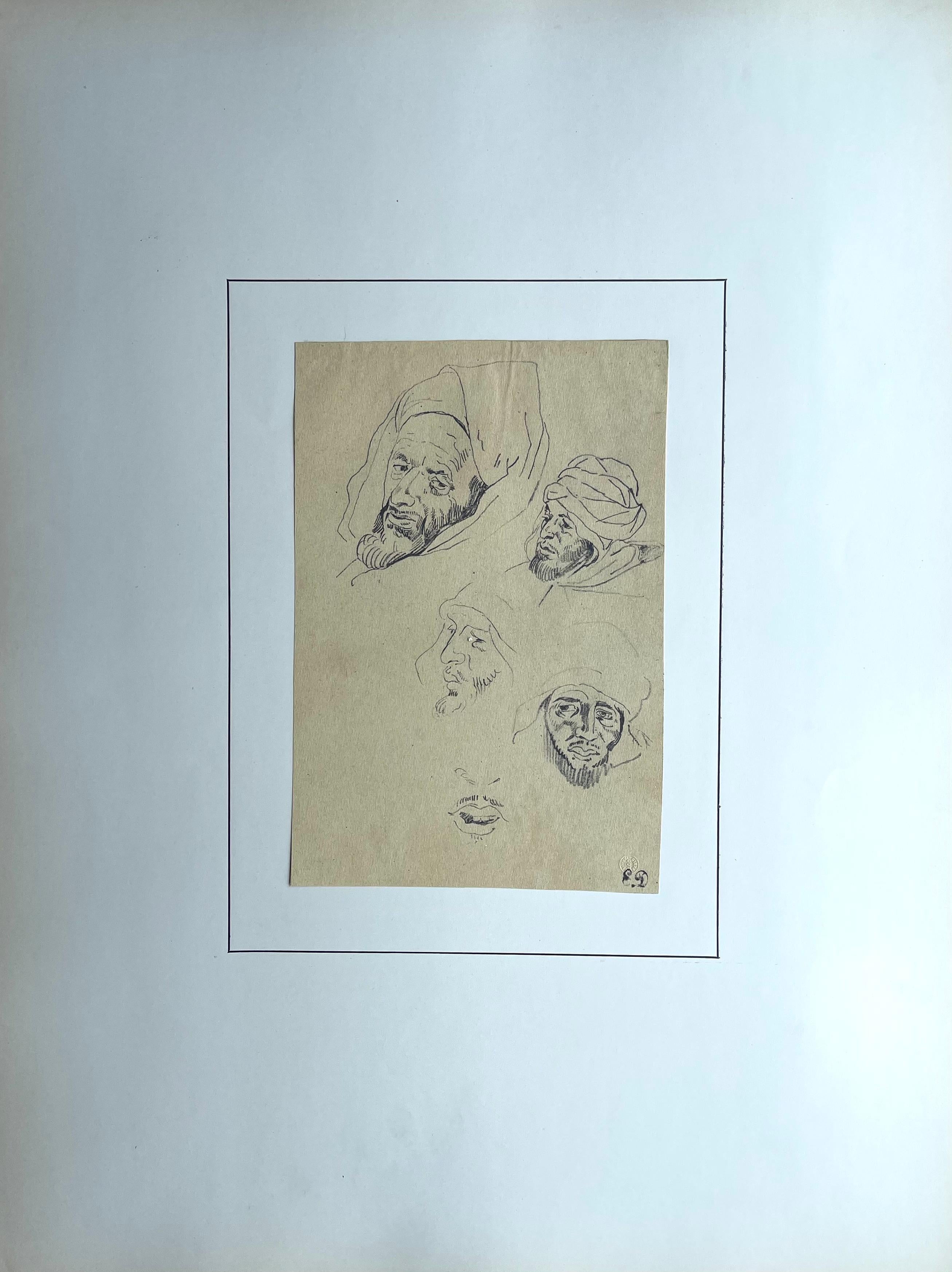 Delacroix, Composition, Trente et un Dessins et Aquarelles du Maroc (nach) im Angebot 1
