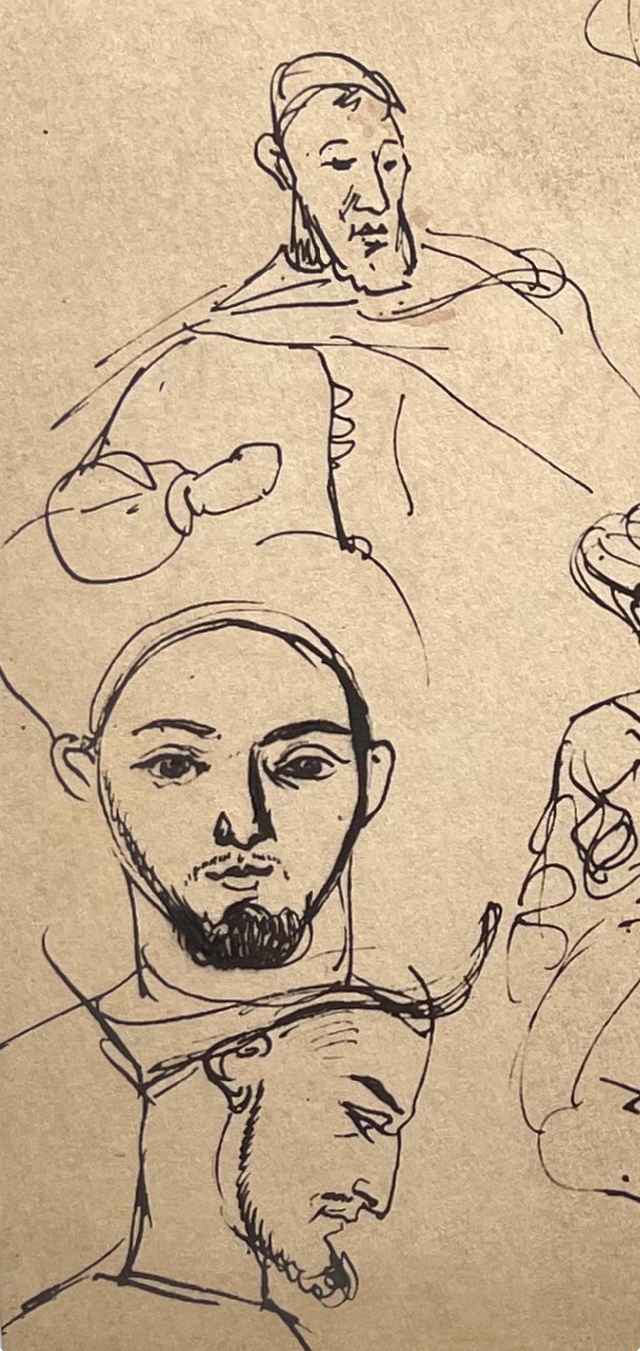 Delacroix, Composition, Trente et un Dessins et Aquarelles du Maroc (after) For Sale 1