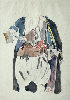 Delacroix, Composición, Trente et un Dessins et Aquarelles du Maroc (después de)