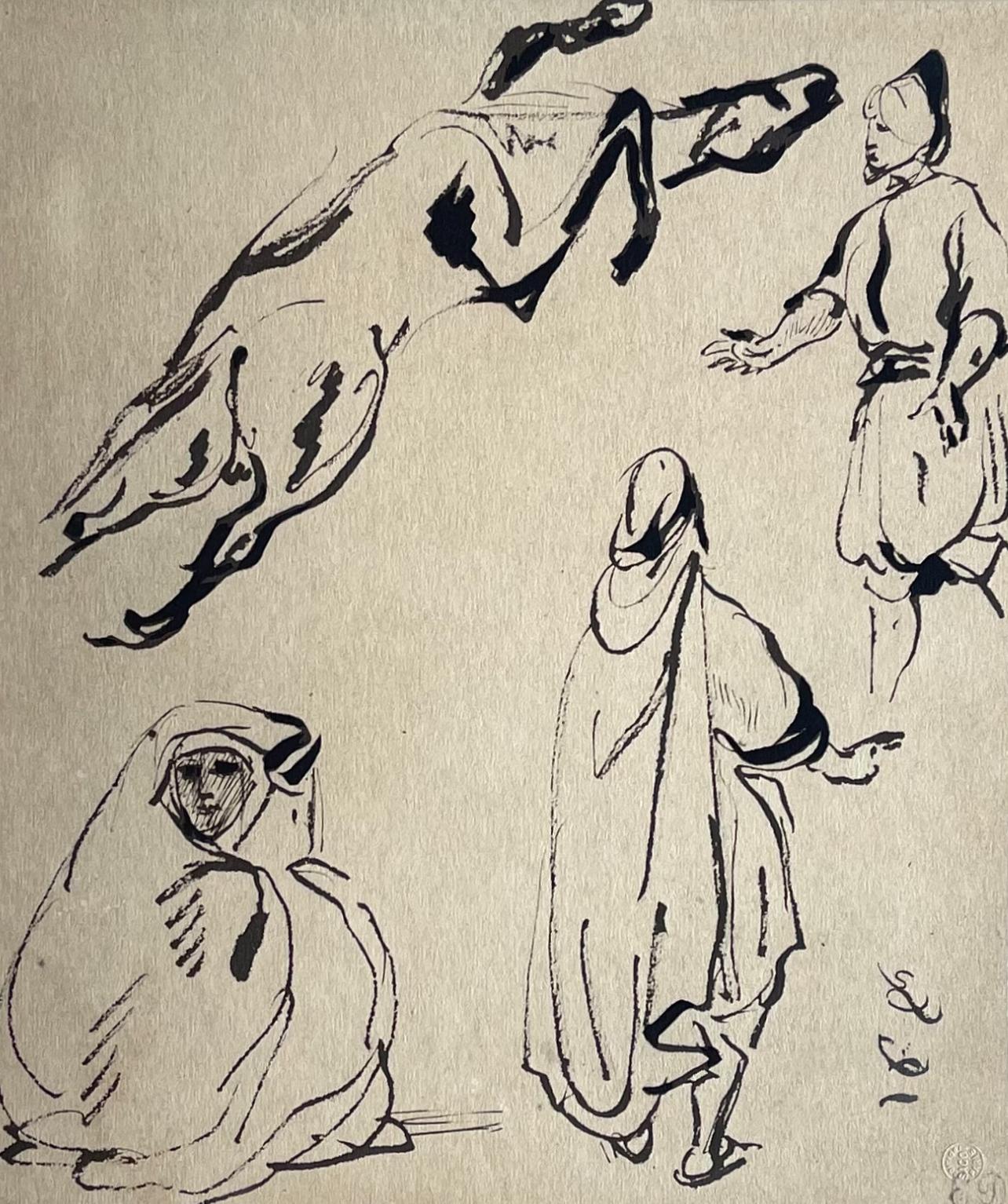 Delacroix, Composition, Trente et un Dessins et Aquarelles du Maroc