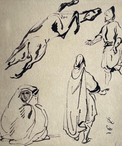 Delacroix, Composition, Trente et un Dessins et Aquarelles du Maroc (nach)