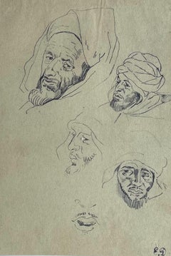 Delacroix, Composición, Trente et un Dessins et Aquarelles du Maroc (después de)