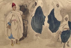 Delacroix, Composition, Trente et un Dessins et Aquarelles du Maroc (nach)