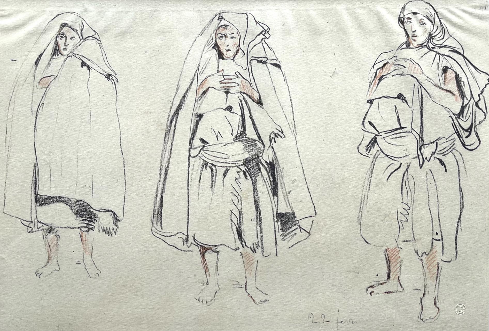 Figurative Print di Eugene Delacroix - Delacroix, Composizione, Trente et un Dessins et Aquarelles du Maroc (dopo)